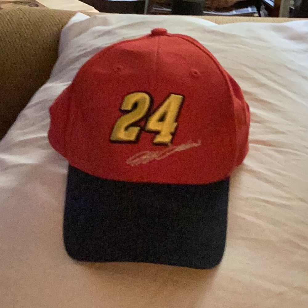 🏎 Jeff Gordon 24 Pre- Loved Unisex Baseball Style Race Cap Closet Must Have 🏎